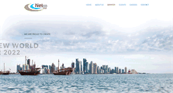 Desktop Screenshot of netcoqatar.com